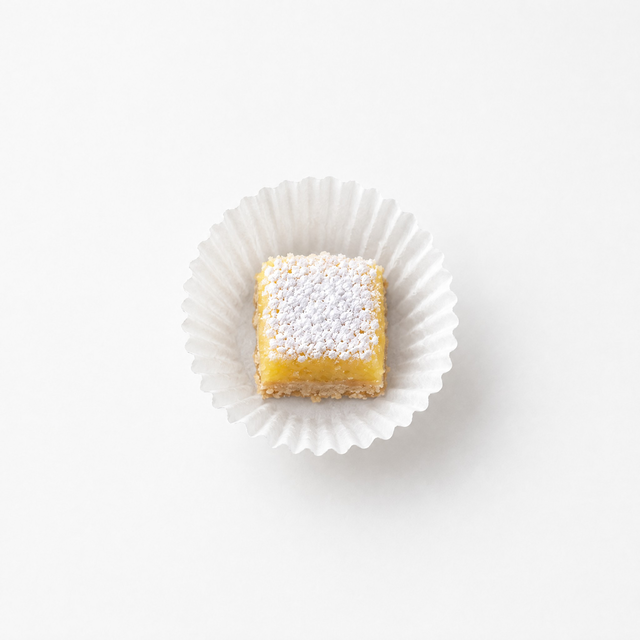 Mini Lemon Bar.