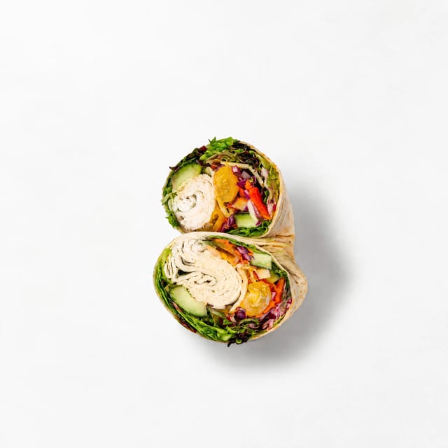 Thai Spice Chicken Wrap.