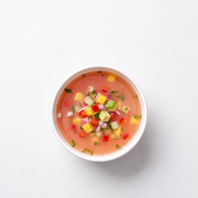 16 Oz - Mango Gazpacho.