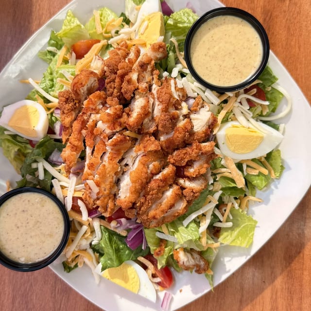 Crispy Chicken Salad.