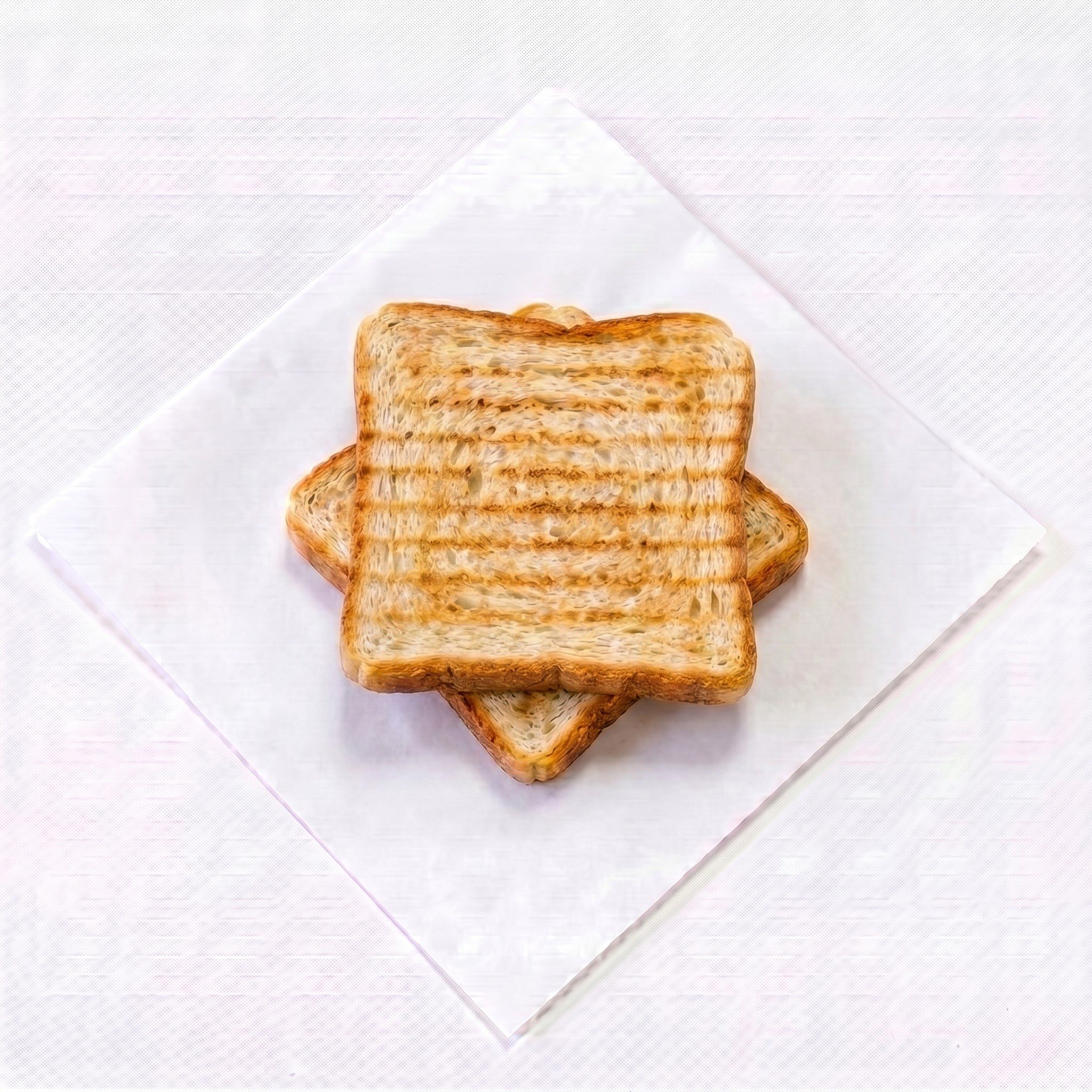2 Slices Of Toasts.