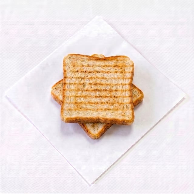 2 Slices Of Toasts.
