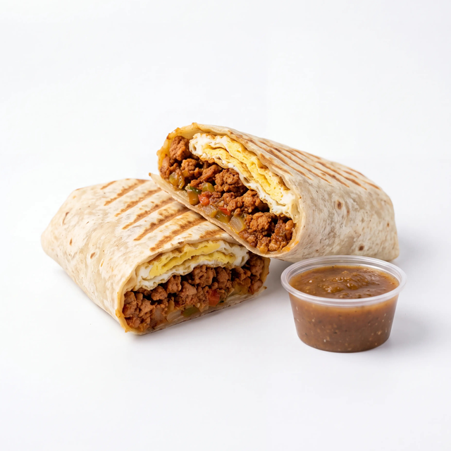Chorizo Burritos.