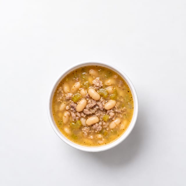 16 Oz - Turkey White Bean Soup.