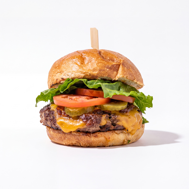 Angus Burger & Fries.
