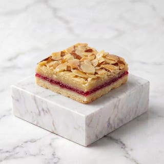 Almond Raspberry Shortbread Bar