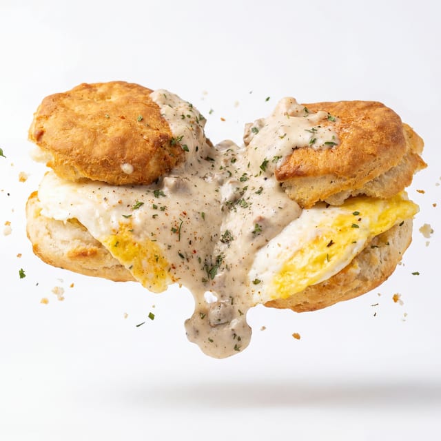 Sausage Gravy & Egg.