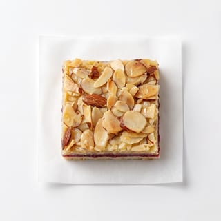 Almond Raspberry Shortbread Bar