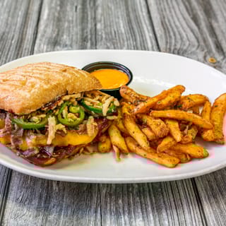 Spicy BBQ Steak Sandwich